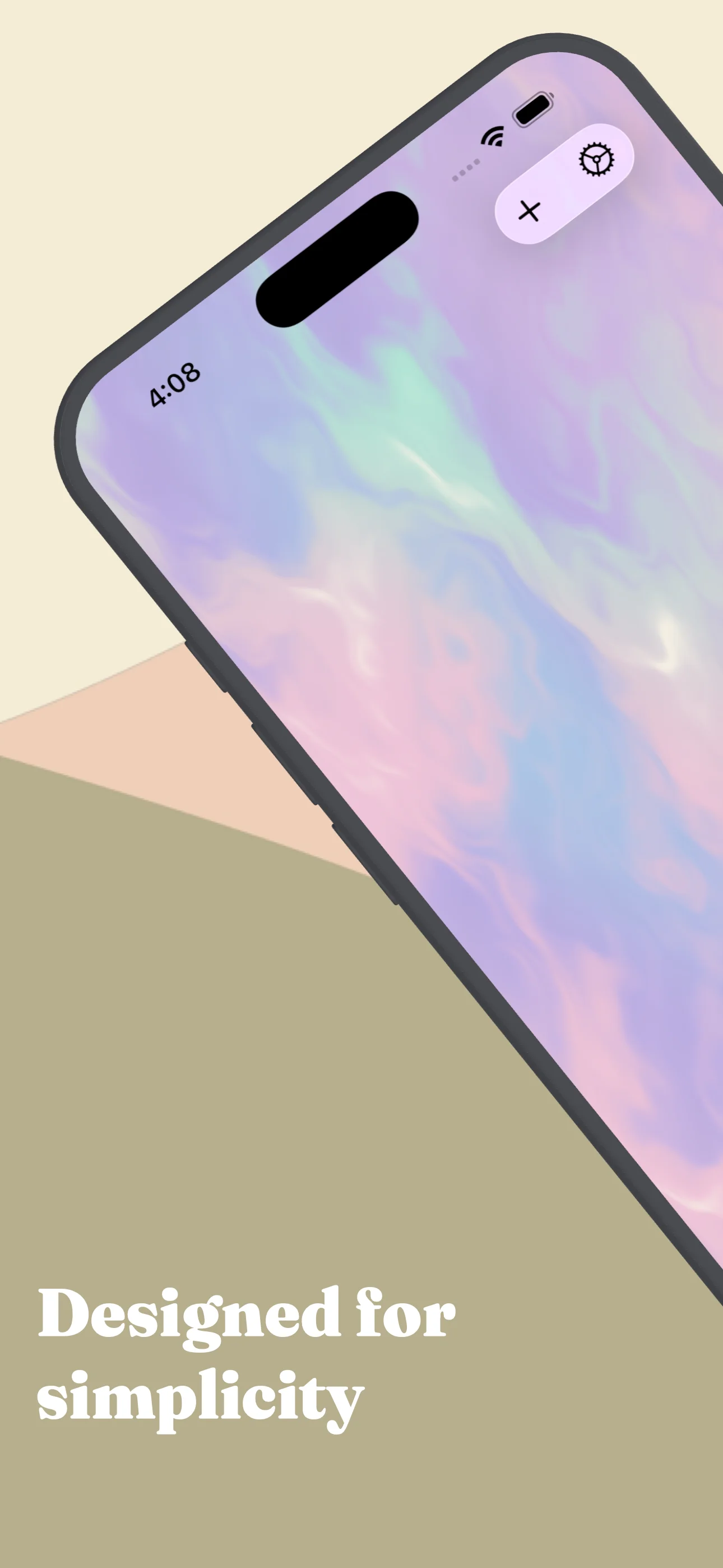 Arca AI Chat - IPhone angled out of frame