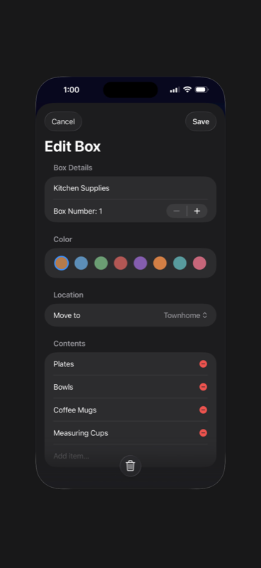 TidyMove screenshot